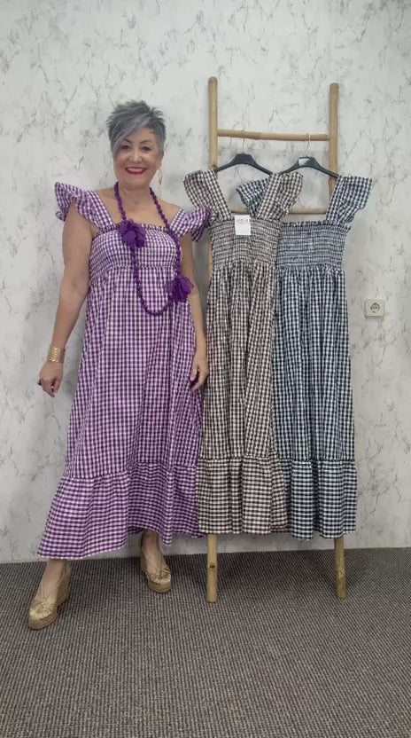 Vestido Vichy
